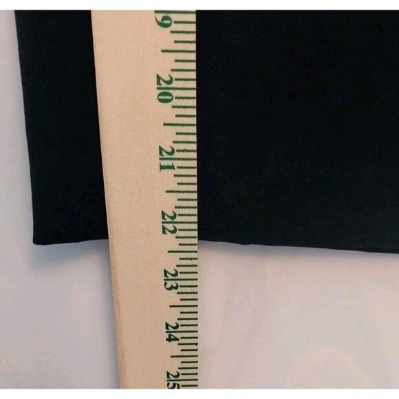 John Roberts 2 PC Suit 16 Black Faux Suede Knee-length Skirt Embellished Blazer - Picture 4 of 15